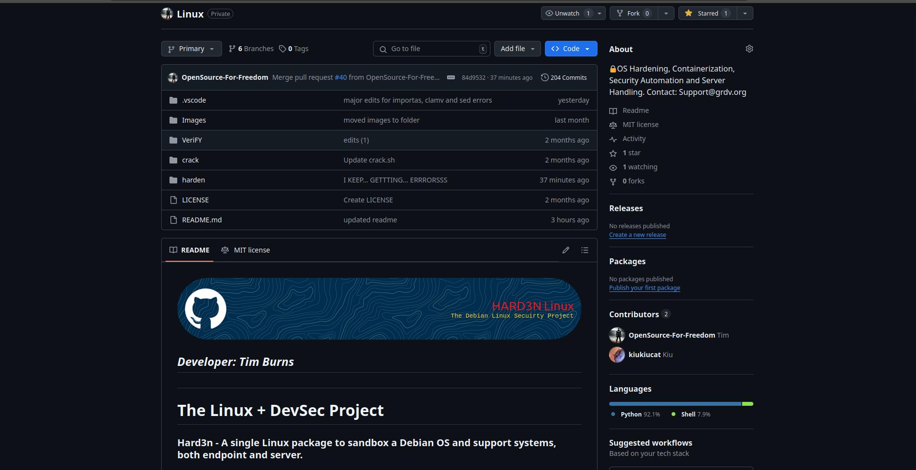HARDN – The Linux Security Project_Linux