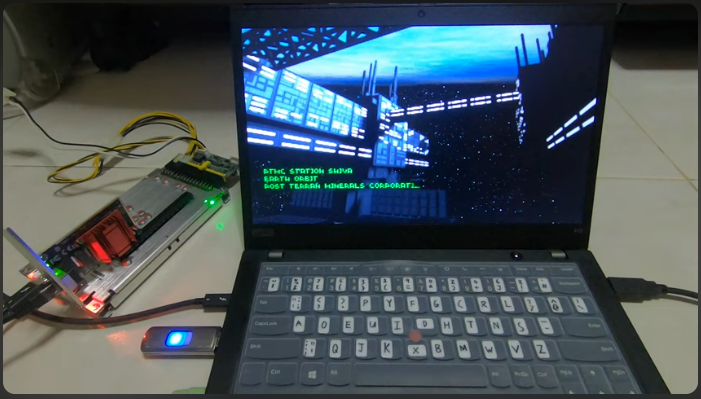 MS-DOS 6.22 on a 2020 ThinkPad X13