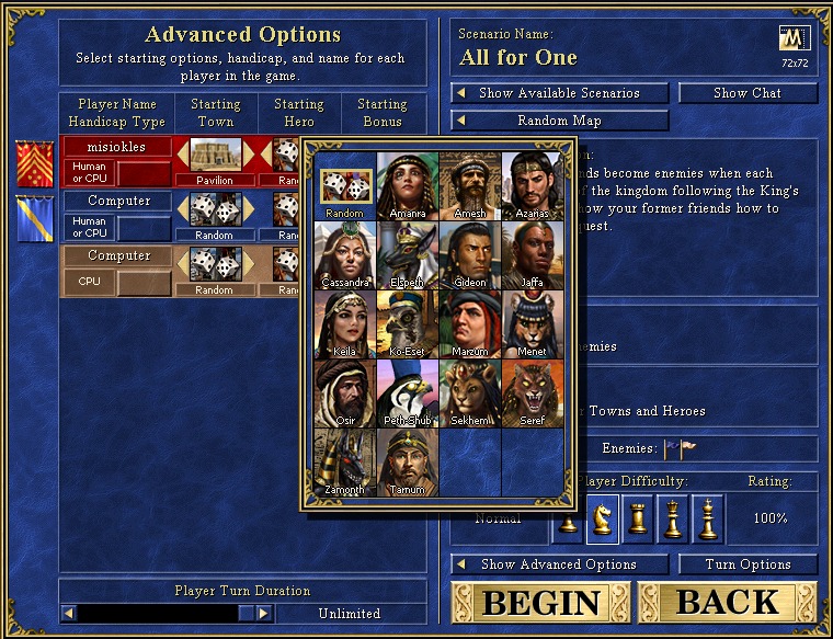VCMI is an open-source engine rewrite of Heroes of Might & Magic III (“HoMM III”)